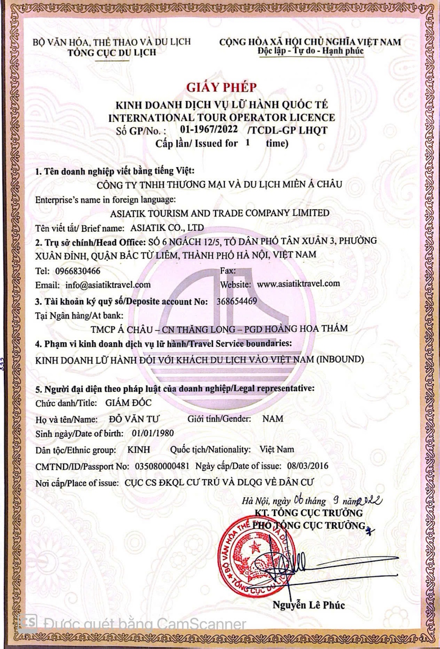 international tour operator licence